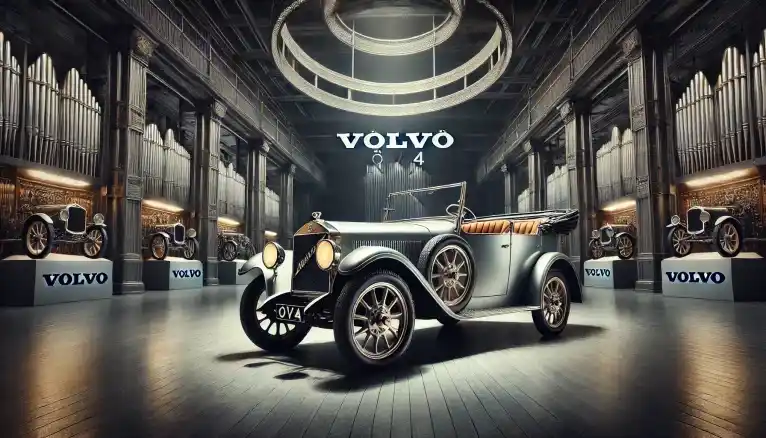 Volvo ÖV4 (Jakob) - Lanserad 1927. Volvos allra första serietillverkade bil